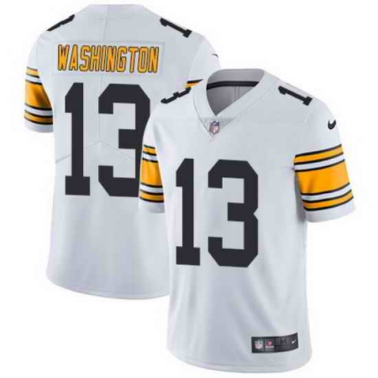 Nike Steelers #13 James Washington White Mens Stitched NFL Vapor Untouchable Limited Jersey